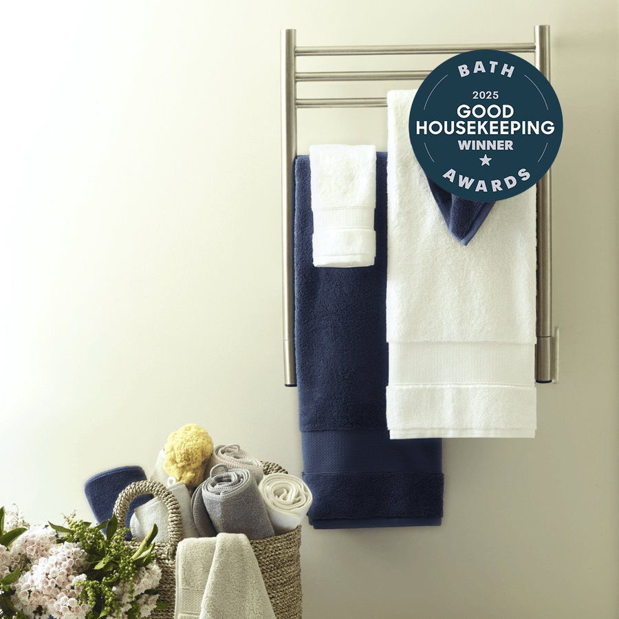 Bath Linen, Plush Towel Collection for Daily Bathroom Routines and Guest Baths, 5 Sizes and 15 Colors image 168
