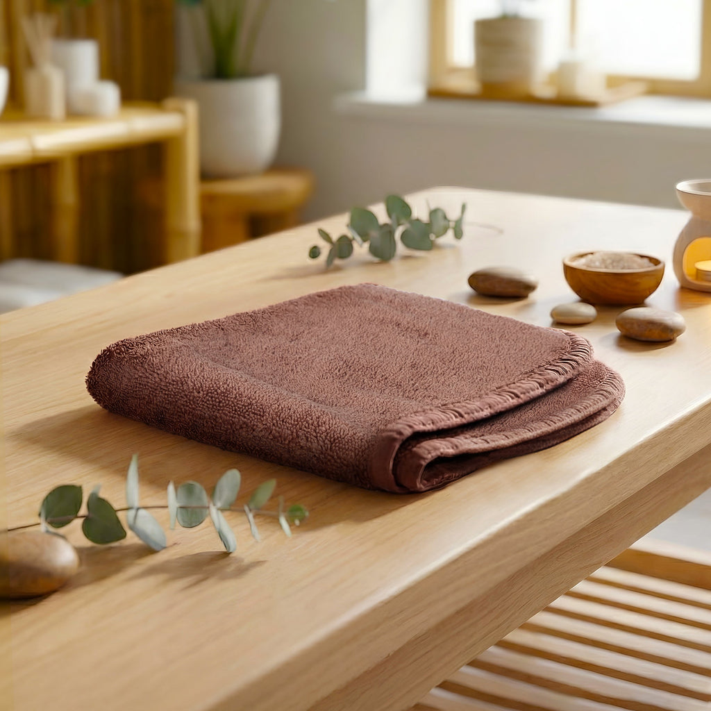 Bath Linen, Spa Towel Collection for Home Bathrooms and Everyday Care, 5 Sizes and 14 Colors image 169