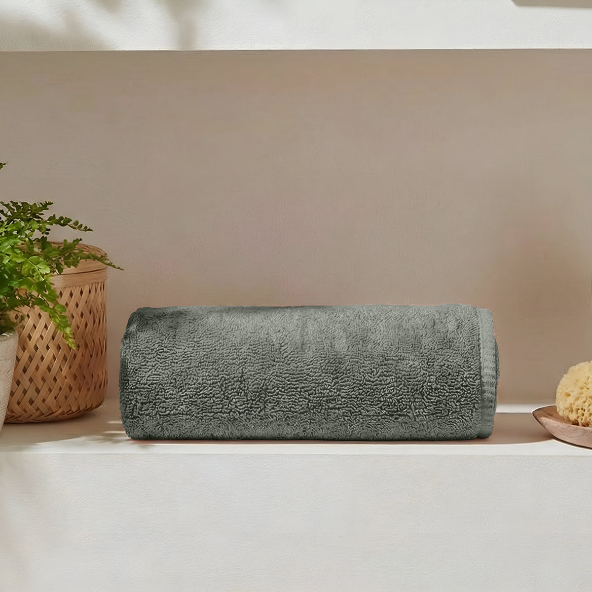 Bath Linen, Spa Towel Collection for Home Bathrooms and Everyday Care, 5 Sizes and 14 Colors image 173
