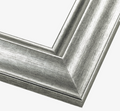 Mirror Frame Kit, Chelsea Silver Streak, MDF Construction for Existing Wall-Mounted Mirrors and Bathroom Refreshes, 12 Size Options image 1