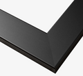 Mirror Frame Kit, Highline Midnight Black Slim, MDF Construction for Bathroom Vanity Mirrors and Home Mirror Framing, 12 Size Options image 1