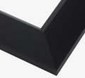 Mirror Frame Kit, Soho Matte Black, MDF Construction for Existing Wall-Mounted Mirrors and Bathroom Refreshes, 12 Size Options image 1