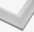 Mirror Frame Kit, Chelsea Classic White, MDF Construction for Bathroom Vanity Mirrors and Home Mirror Framing, 12 Size Options image 1