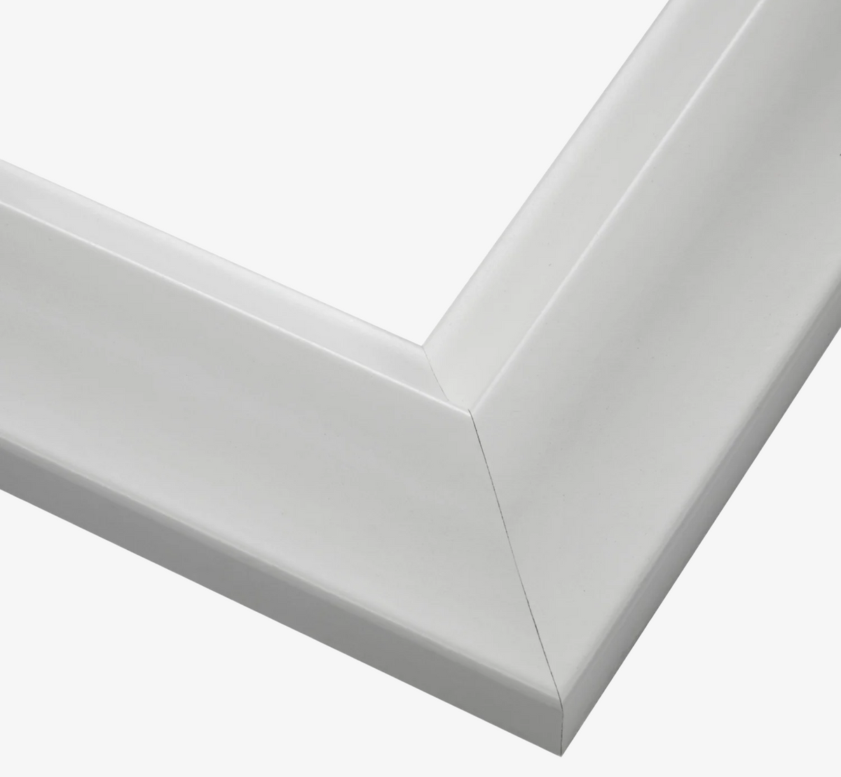 Mirror Frame Kit, Chelsea Classic White, MDF Construction for Bathroom Vanity Mirrors and Home Mirror Framing, 12 Size Options image 1