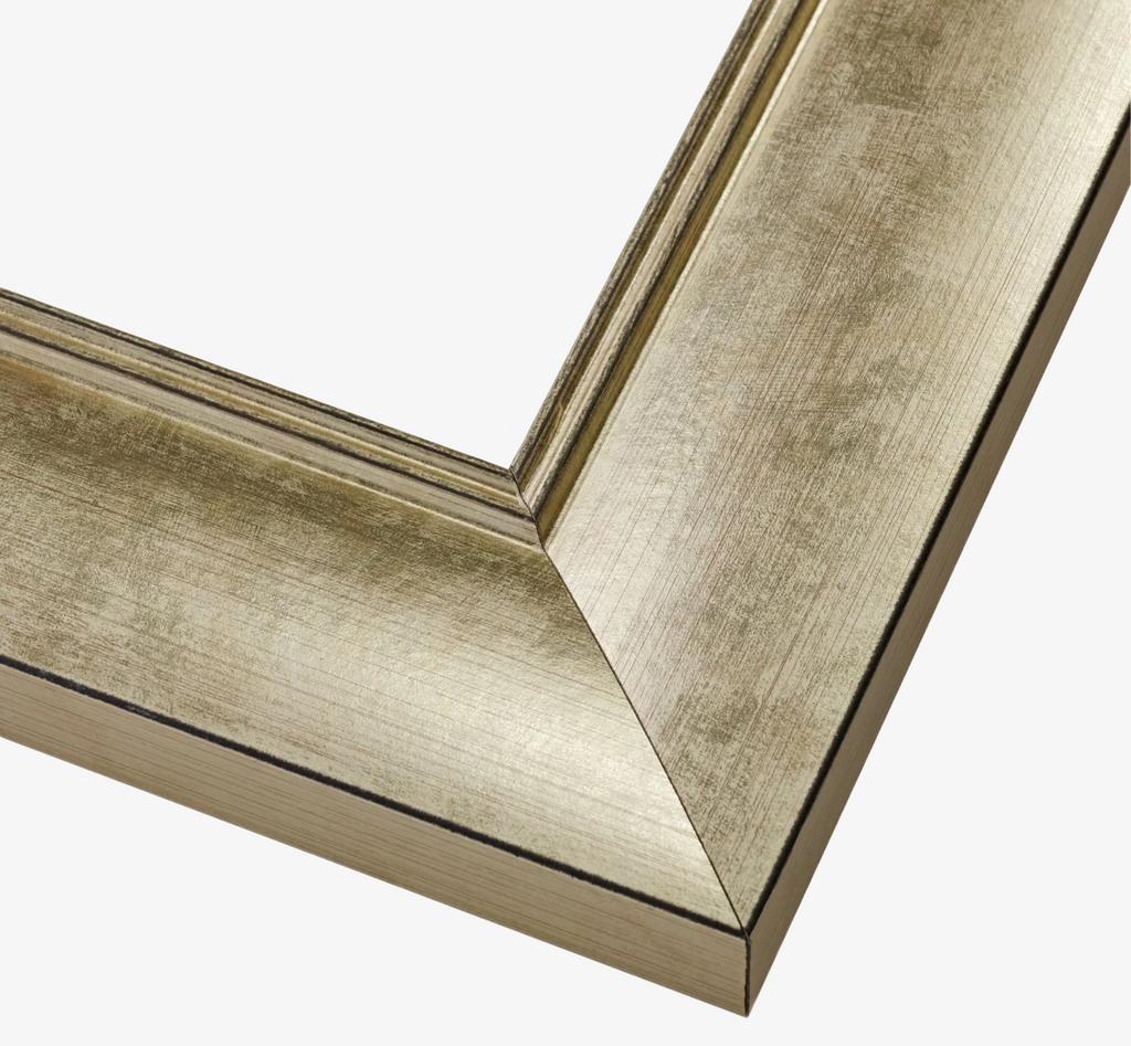 Mirror Frame Kit, Solana Modern Gold, MDF Construction for Existing Wall-Mounted Mirrors and Bathroom Refreshes, 12 Size Options image 1
