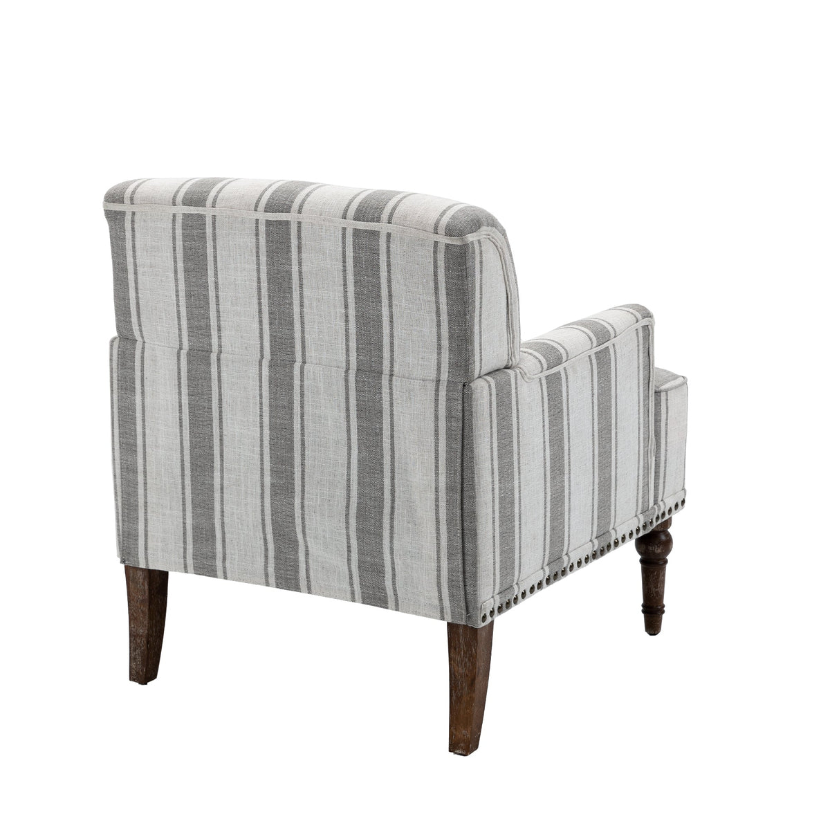 Upholstered Armchair, Pure Linen Upholstery, High-Density Foam for Bedroom Seating, Living Rooms and Home Study Spaces, 13 Color Options image 8