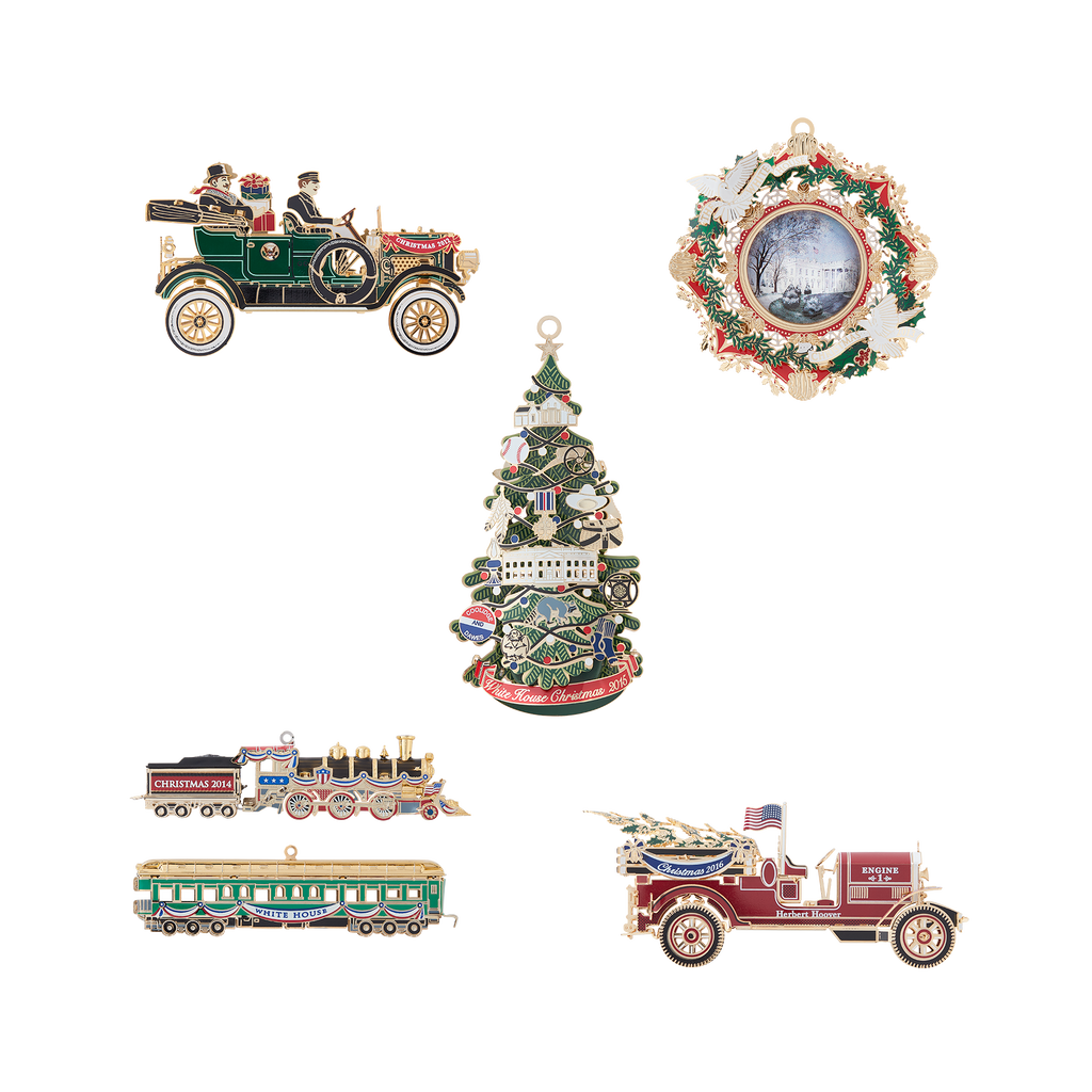 Decorative Ornament, Christmas Set: 2012 2016 for Holiday Displays, Seasonal Decorating and Decorative Home Accents image 1