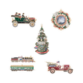 Decorative Ornament, Christmas Set: 2012 2016 for Holiday Displays, Seasonal Decorating and Decorative Home Accents image 1