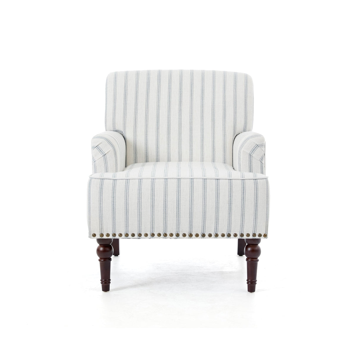 Upholstered Armchair, Pure Linen Upholstery, High-Density Foam for Bedroom Seating, Living Rooms and Home Study Spaces, 13 Color Options image 66