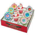 Seasonal Home Decor, CHRISTMAS CONFETTI 8 COUNT FIGURES for Holiday Displays, Shelves and Festive Rooms image 1