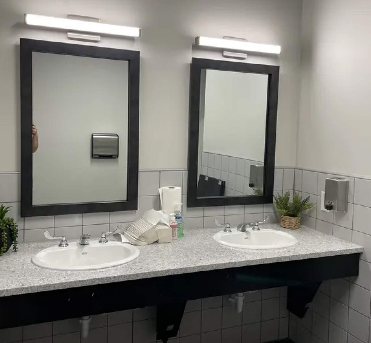 Mirror Frame Kit, Austin Gunmetal Grey Slim, MDF Construction for Bathroom Vanity Mirrors and Home Mirror Framing, 12 Size Options image 7