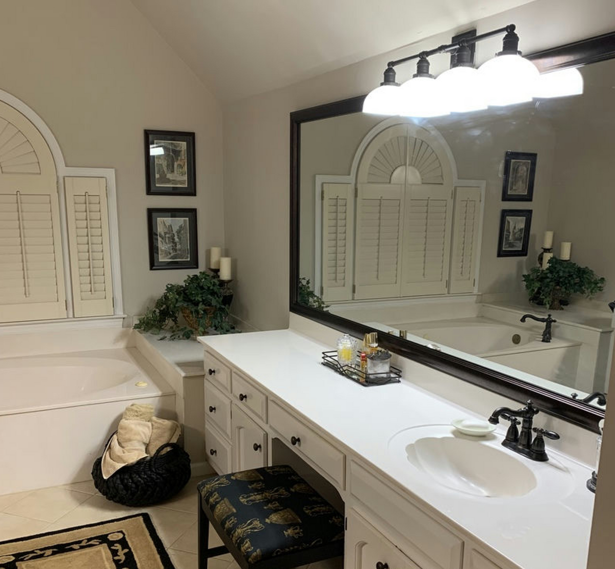 Mirror Frame Kit, Pemaquid Dark Bronze, MDF Construction for Bathroom Vanity Mirrors and Home Mirror Framing, 12 Size Options image 9
