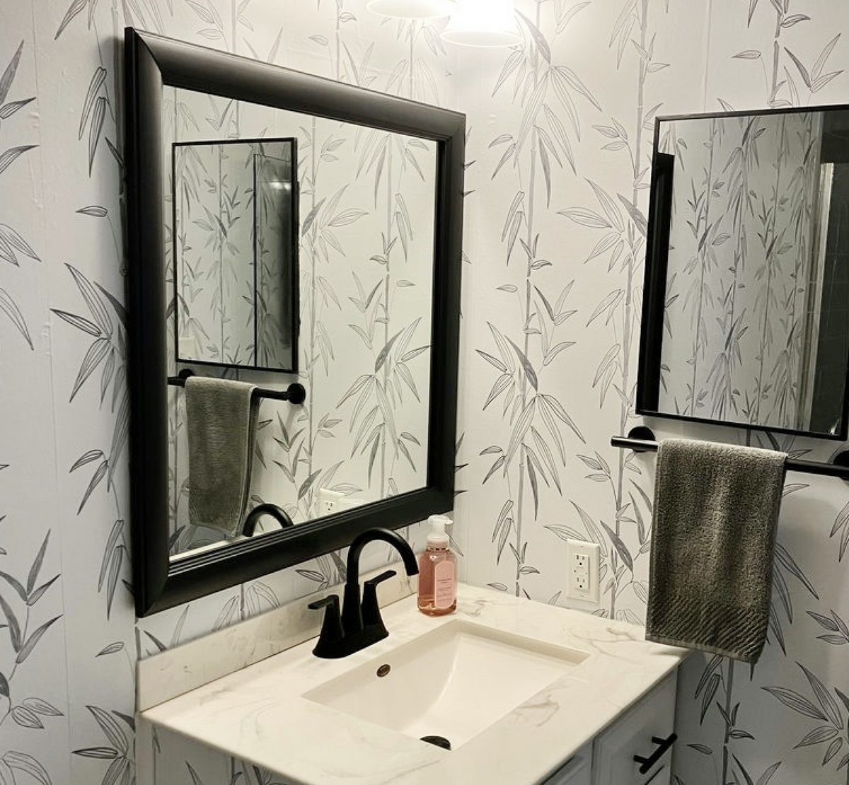 Mirror Frame Kit, Pemaquid Black Slim, MDF Construction for Existing Wall-Mounted Mirrors and Bathroom Refreshes, 12 Size Options image 9