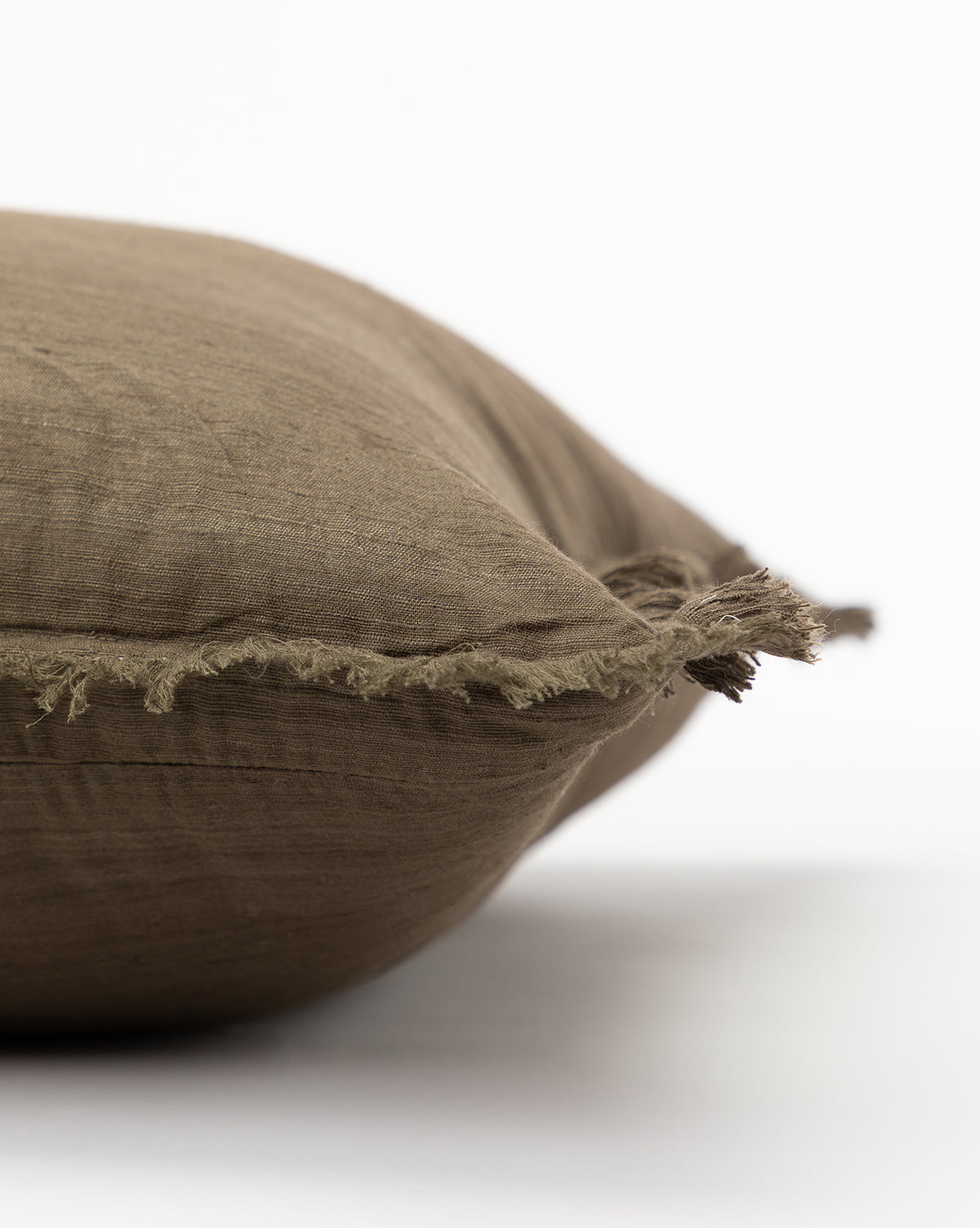 Decorative Pillow Cover, Abbey Silk Fringe for Bedroom Styling and Living Room Decor, 5 Color Options image 15