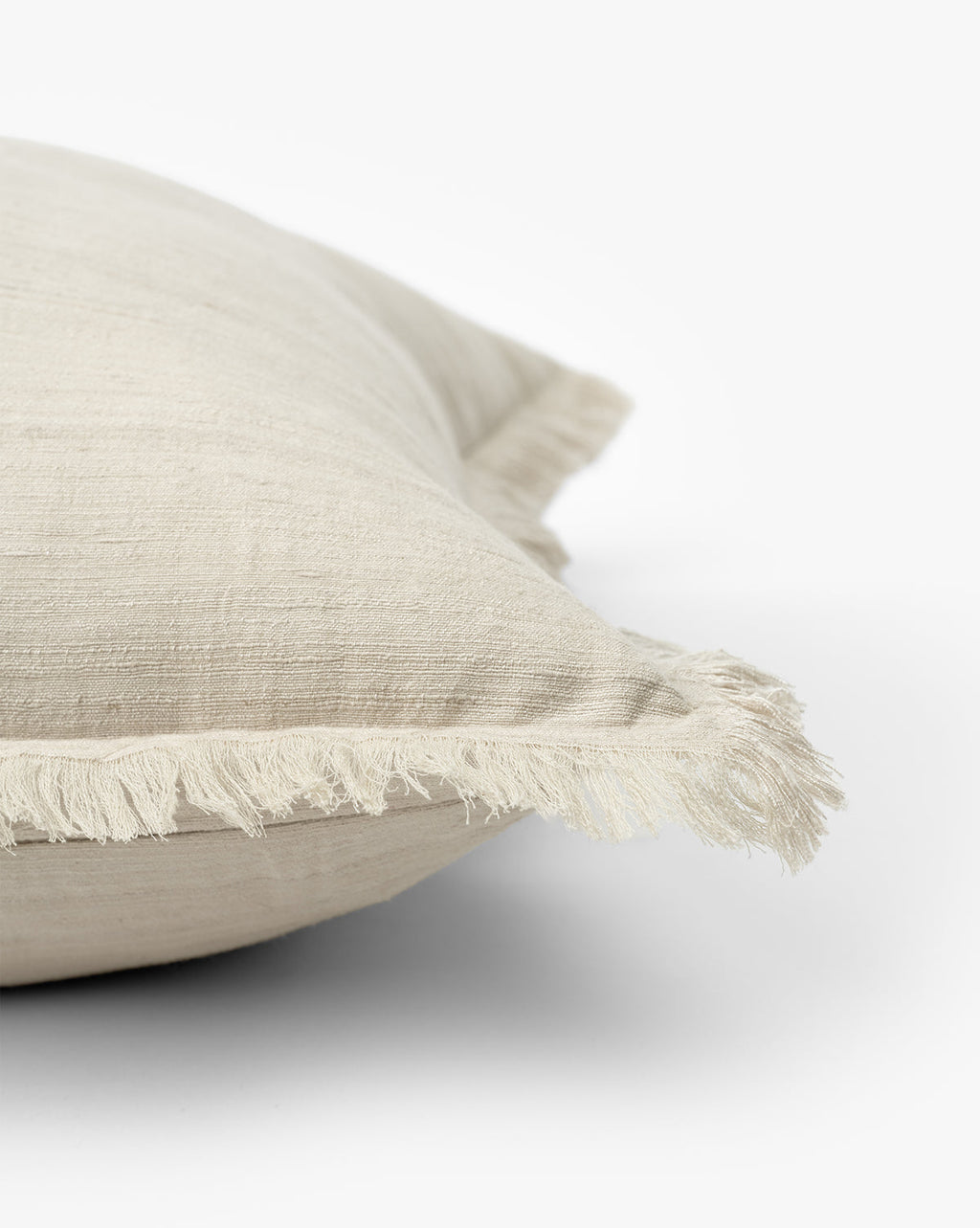 Decorative Pillow Cover, Abbey Silk Fringe for Bedroom Styling and Living Room Decor, 5 Color Options image 11
