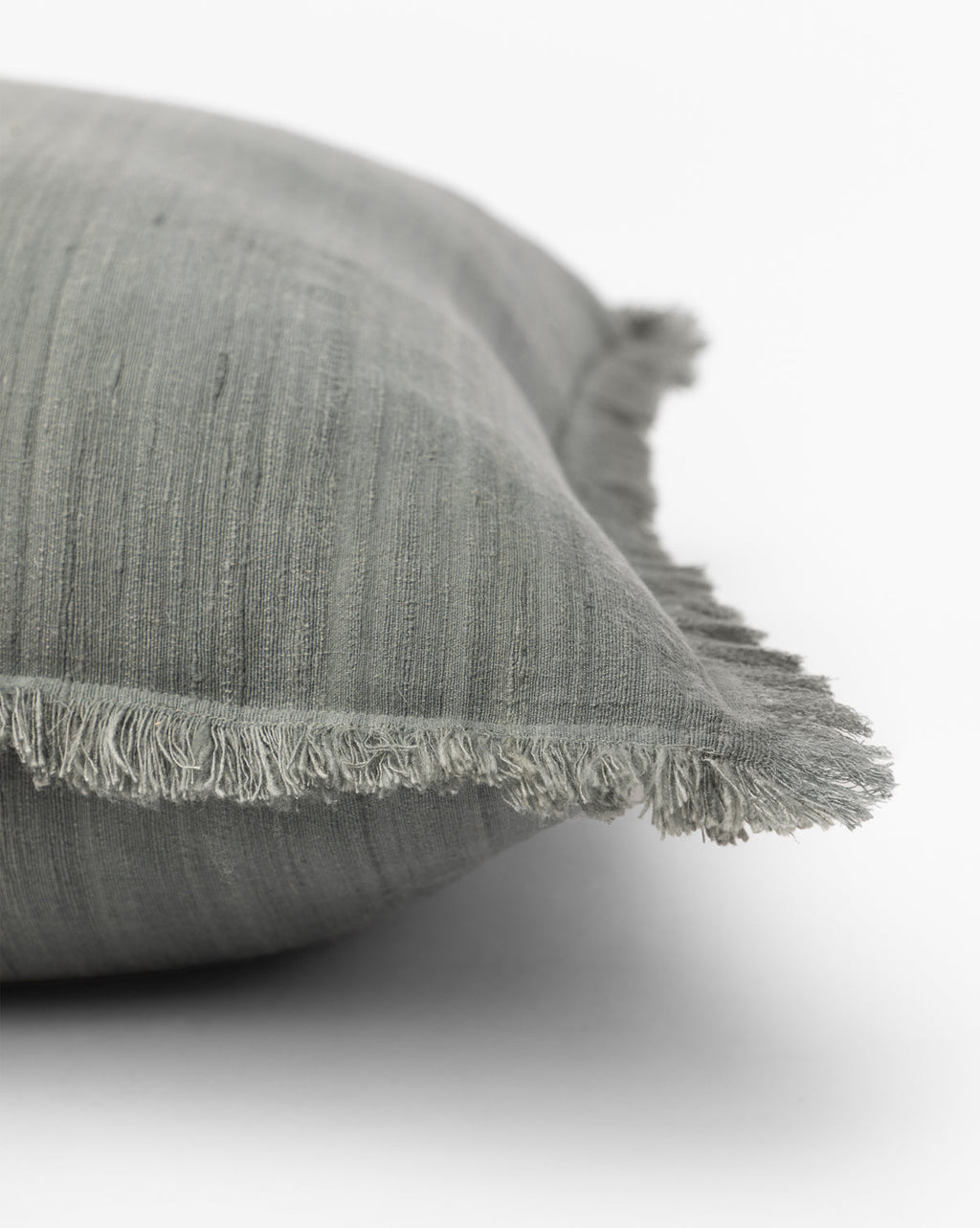 Decorative Pillow Cover, Abbey Silk Fringe for Bedroom Styling and Living Room Decor, 5 Color Options image 17