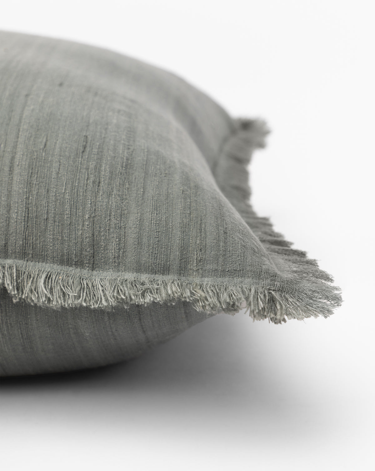 Decorative Pillow Cover, Abbey Silk Fringe for Bedroom Styling and Living Room Decor, 5 Color Options image 17