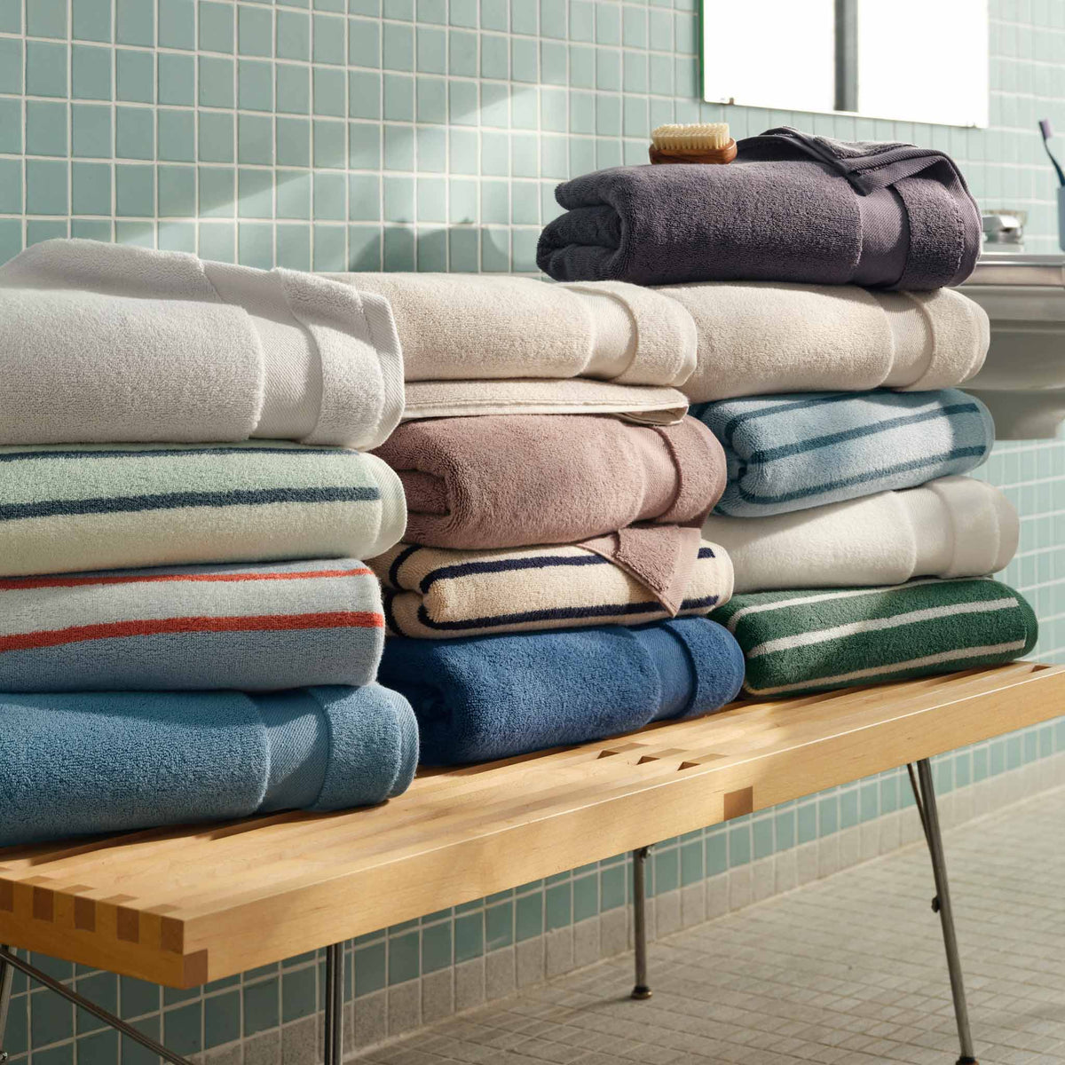 Bath Sheet, Super Plush Turkish Cotton Sheets Set of 2 for Home Bathrooms, Shower Routines and Everyday Towel Use, 18 Color Options image 76