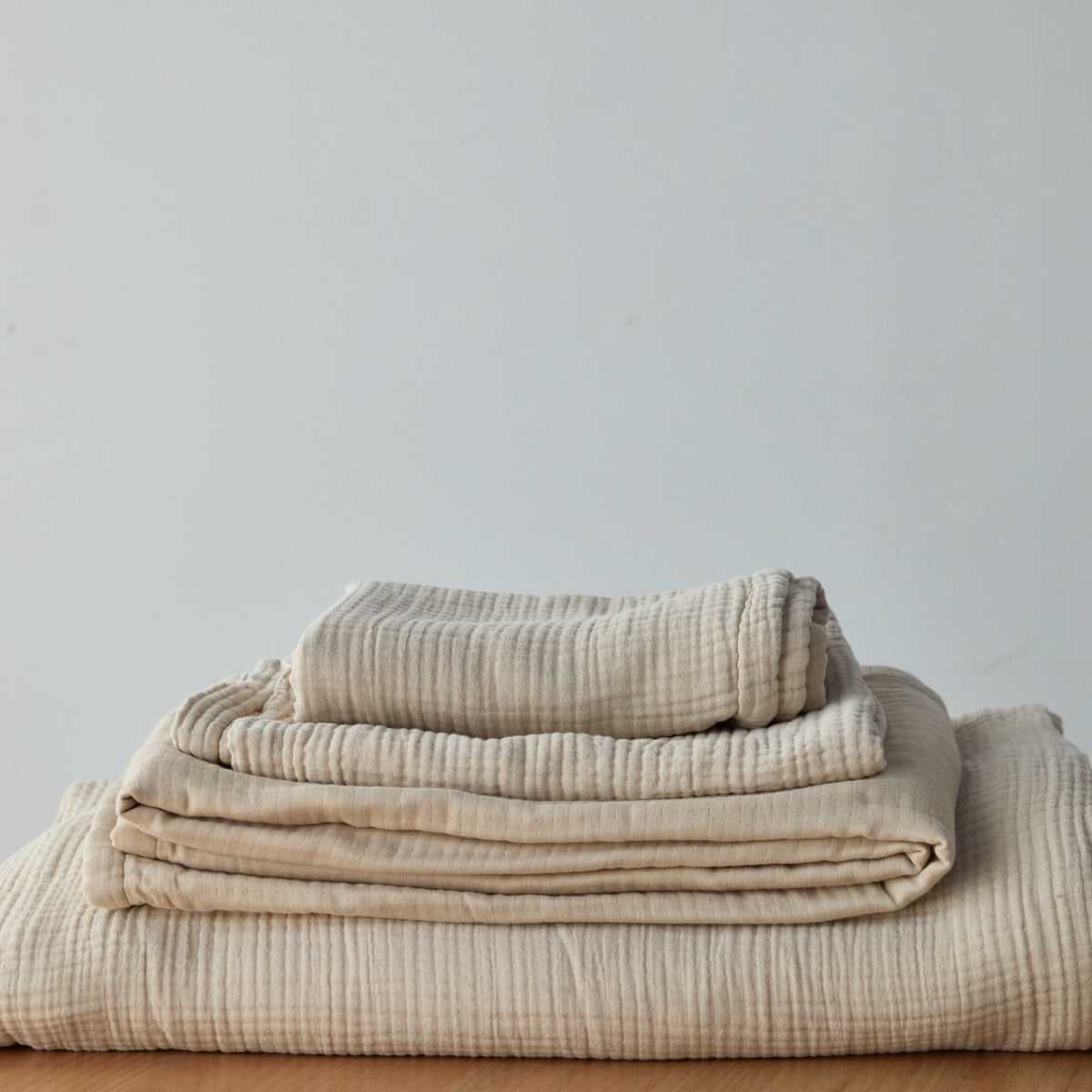 Cozy Throw Blanket, Organic Cotton Gauze, Lightweight Design for Living Rooms, Bedrooms and Everyday Lounging image 9