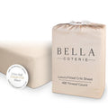 Crib Fitted Sheet, Viscose from Bamboo, 52 x 28 x 8 Inches with Elastic for Standard Crib and Toddler Mattresses image 15