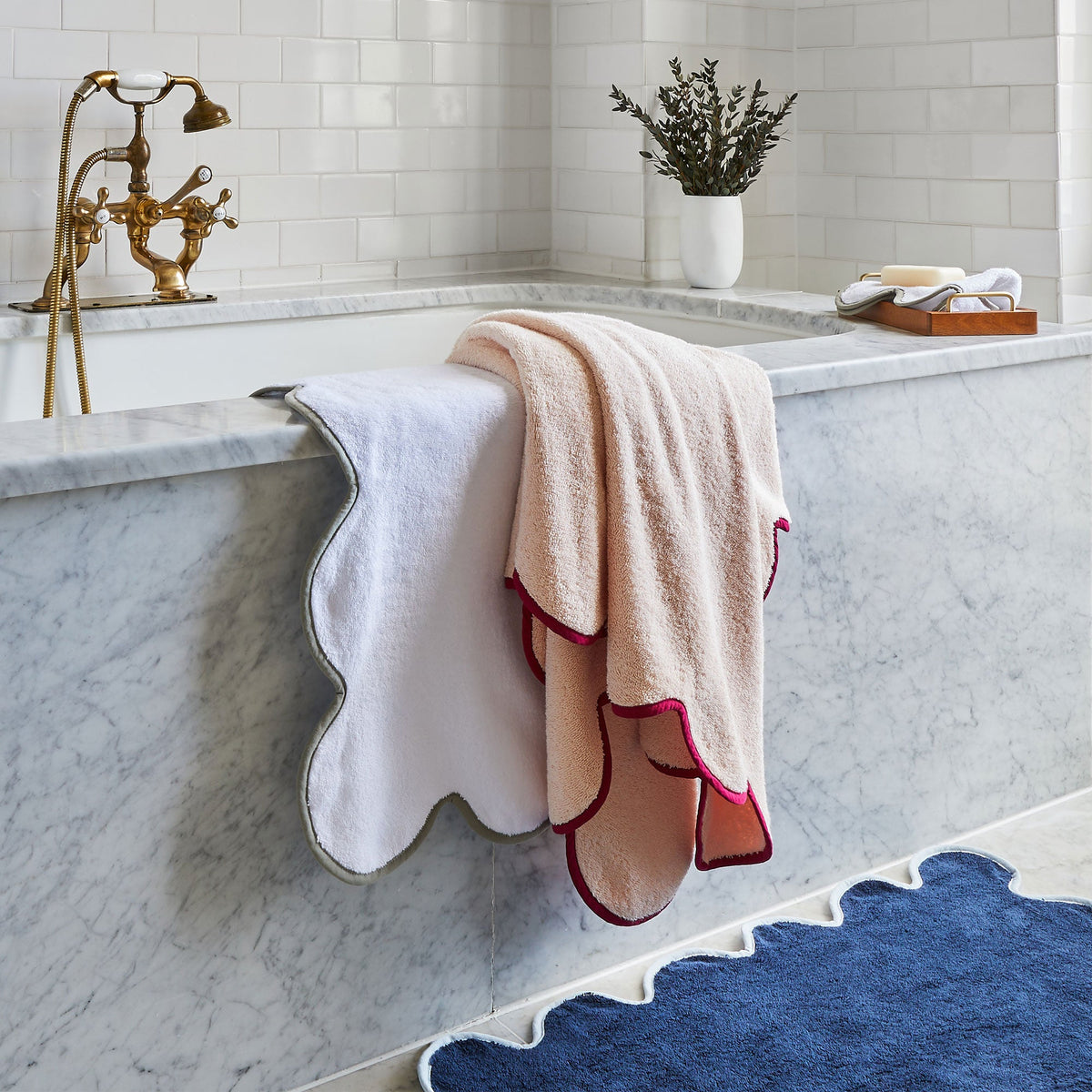 Bath Mat, Chairish Mats for Bathroom Floor Comfort, Shower Areas and Guest Baths, 8 Color Options image 4
