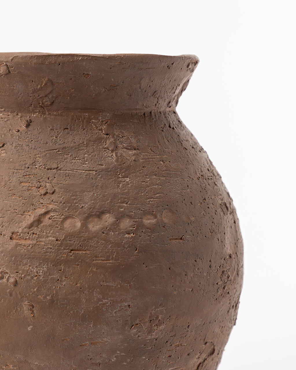 Decorative Vase, Demetria Terracotta for Tabletop Arrangements and Home Decor, Designed for Flowers, Shelves and Living Spaces image 4