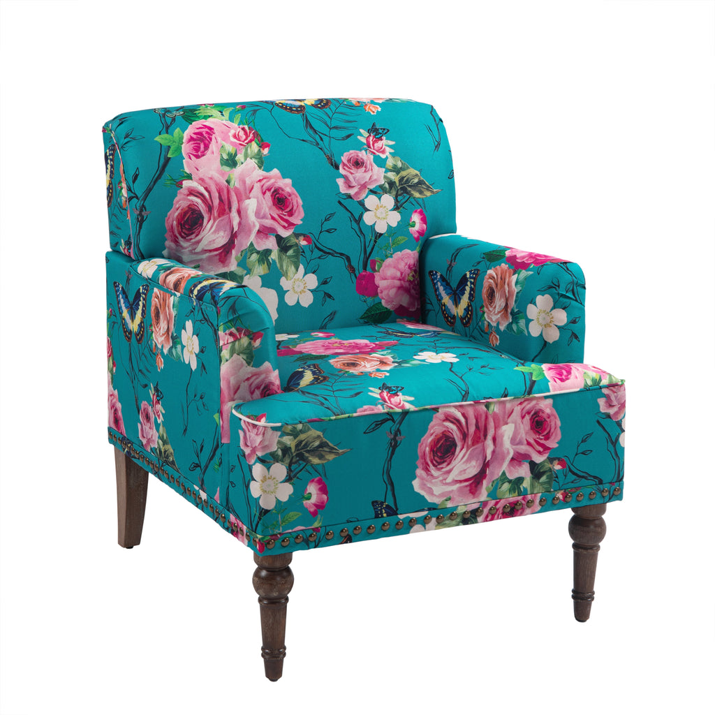 Upholstered Armchair, Pure Linen Upholstery, High-Density Foam for Bedroom Seating, Living Rooms and Home Study Spaces, 13 Color Options image 53