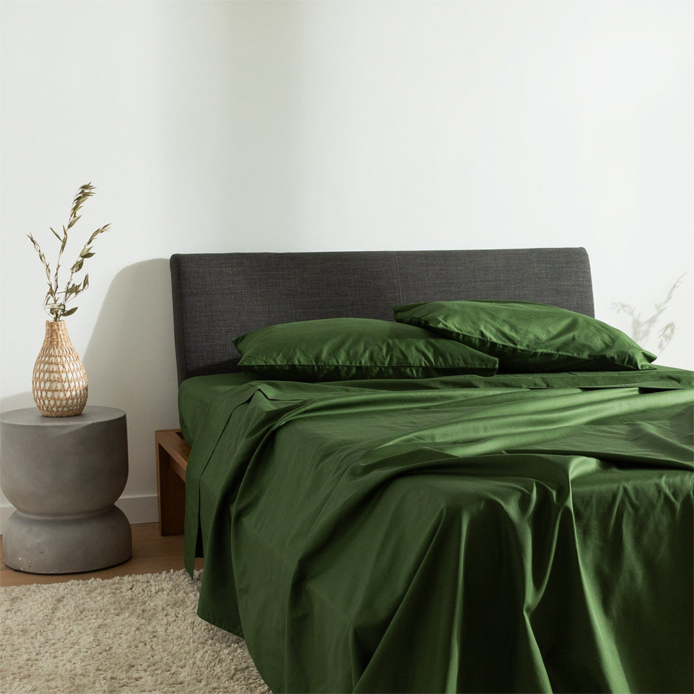 Fitted Sheet, CrispCool Cotton Final Sale, Cooling Comfort for Everyday Bedding, Bedroom Layering and Guest Beds, 4 Sizes and 5 Colors image 11