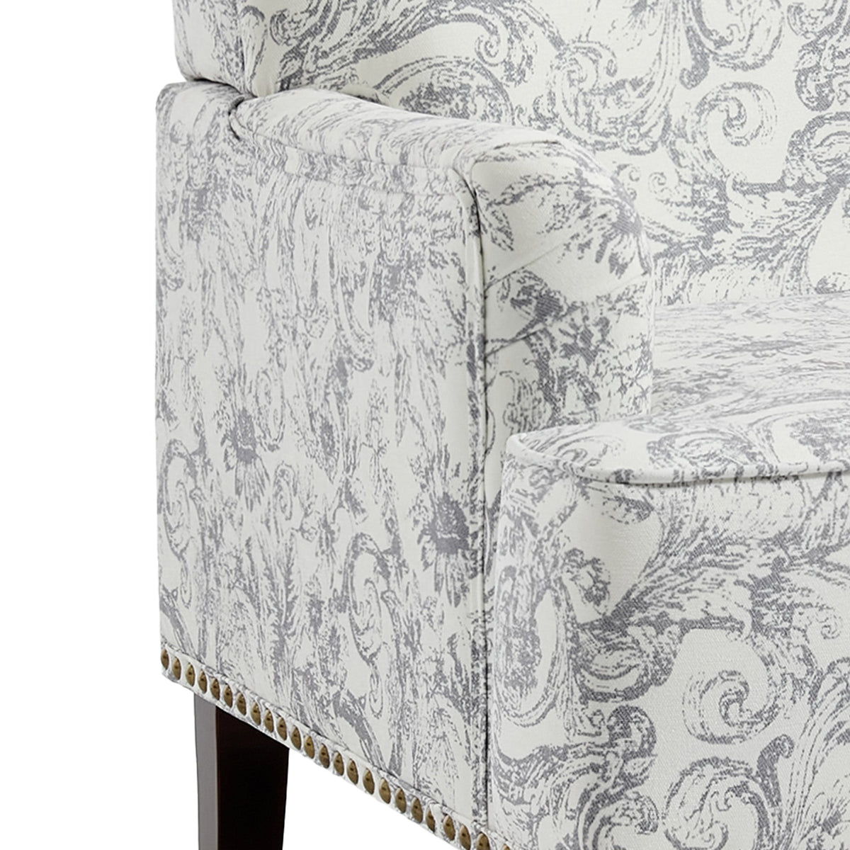 Upholstered Armchair, Pure Linen Upholstery, High-Density Foam for Bedroom Seating, Living Rooms and Home Study Spaces, 13 Color Options image 85