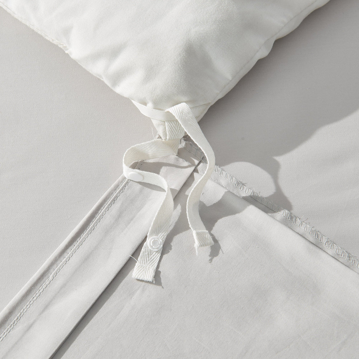 Duvet Cover, LuxeSoft Cotton, Breathable Construction for Everyday Bedding, Guest Bedrooms and Comforter Protection, 2 Color Options image 11