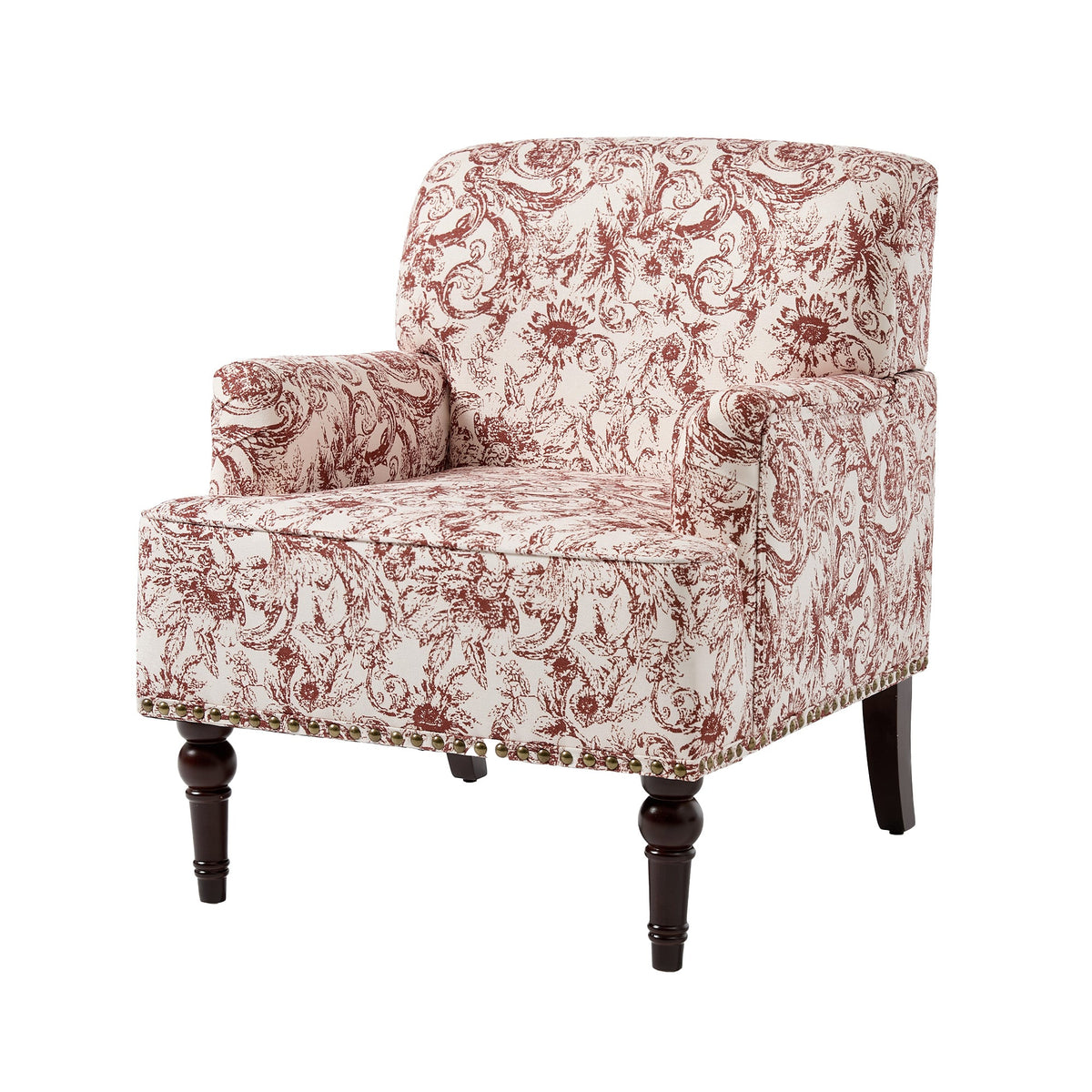 Upholstered Armchair, Pure Linen Upholstery, High-Density Foam for Bedroom Seating, Living Rooms and Home Study Spaces, 13 Color Options image 91