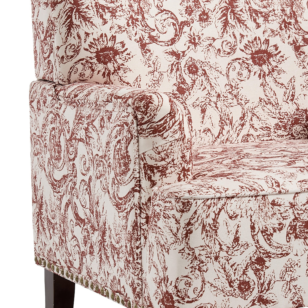 Upholstered Armchair, Pure Linen Upholstery, High-Density Foam for Bedroom Seating, Living Rooms and Home Study Spaces, 13 Color Options image 96
