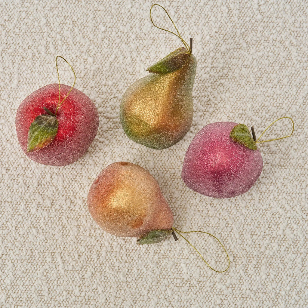 Decorative Ornament, Sugar Frost Williamsburg Faux Fruit Assortment for Seasonal Home Decorating, Holiday Displays and Decorative Accents image 2
