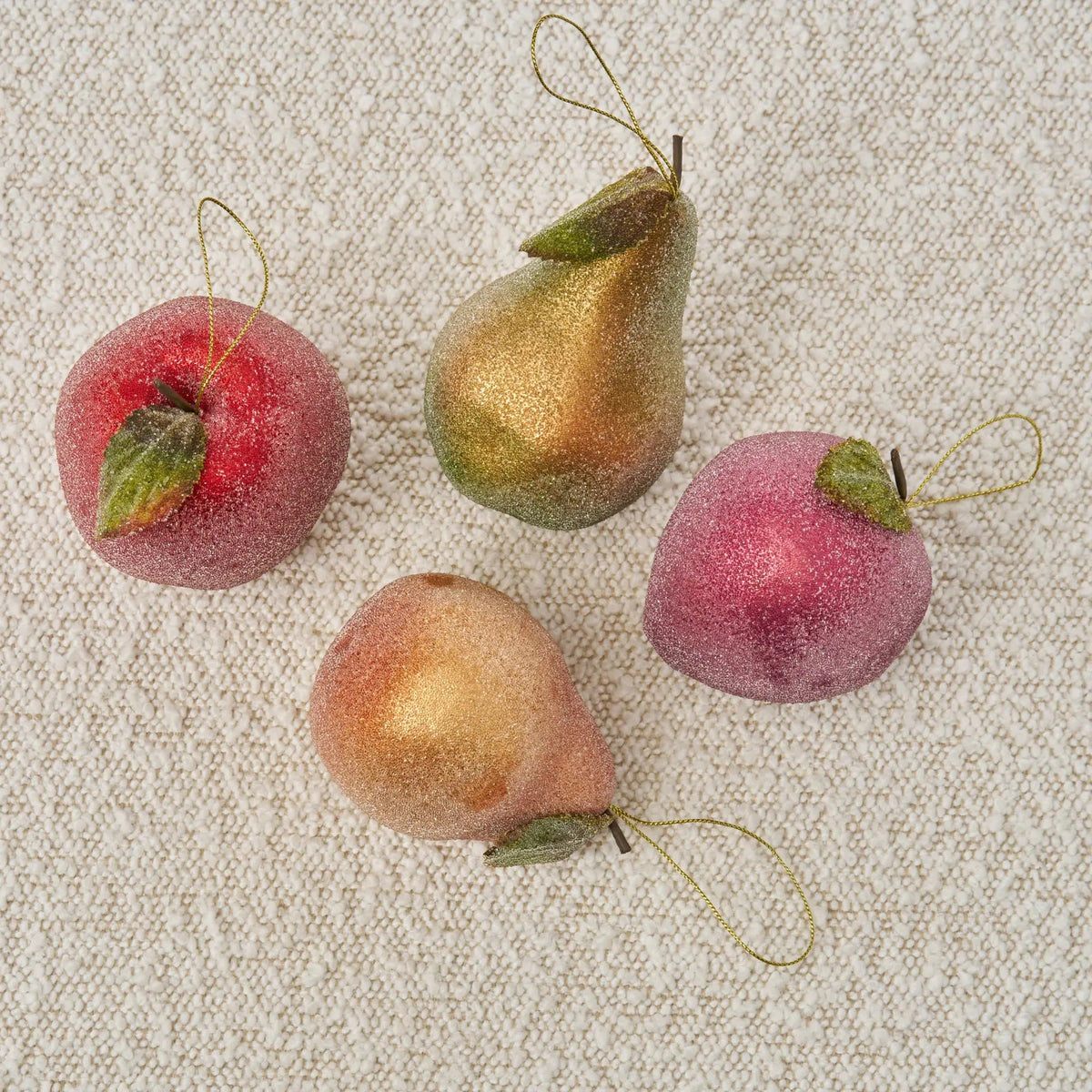 Decorative Ornament, Sugar Frost Williamsburg Faux Fruit Assortment for Seasonal Home Decorating, Holiday Displays and Decorative Accents image 2