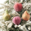 Decorative Ornament, Sugar Frost Williamsburg Faux Fruit Assortment for Seasonal Home Decorating, Holiday Displays and Decorative Accents image 1