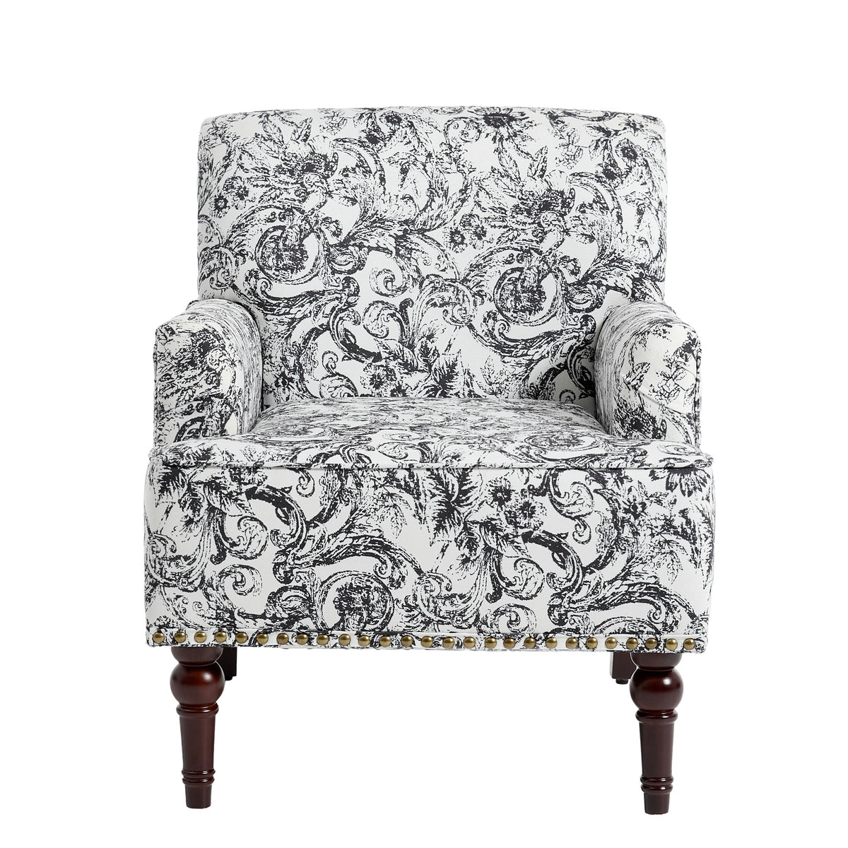 Upholstered Armchair, Pure Linen Upholstery, High-Density Foam for Bedroom Seating, Living Rooms and Home Study Spaces, 13 Color Options image 111