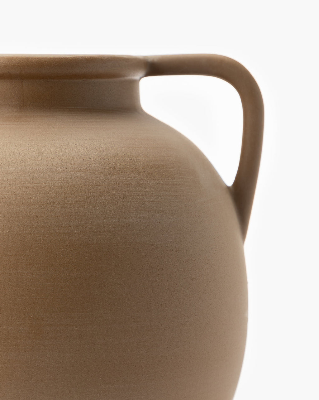 Decorative Vase, Rounded Dual Handled for Flowers, Shelves and Living Spaces, Designed for Tabletop Arrangements and Home Decor image 3