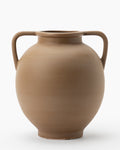 Decorative Vase, Rounded Dual Handled for Flowers, Shelves and Living Spaces, Designed for Tabletop Arrangements and Home Decor image 2