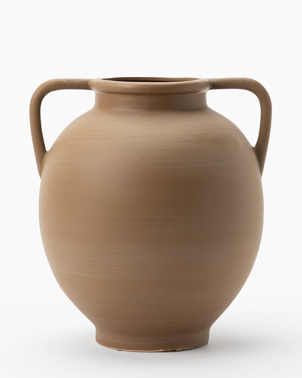 Decorative Vase, Rounded Dual Handled for Flowers, Shelves and Living Spaces, Designed for Tabletop Arrangements and Home Decor image 2