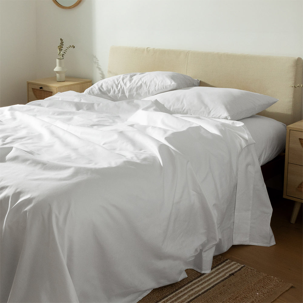 Fitted Sheet, CrispCool Cotton Final Sale, Cooling Comfort for Everyday Bedding, Bedroom Layering and Guest Beds, 4 Sizes and 5 Colors image 10