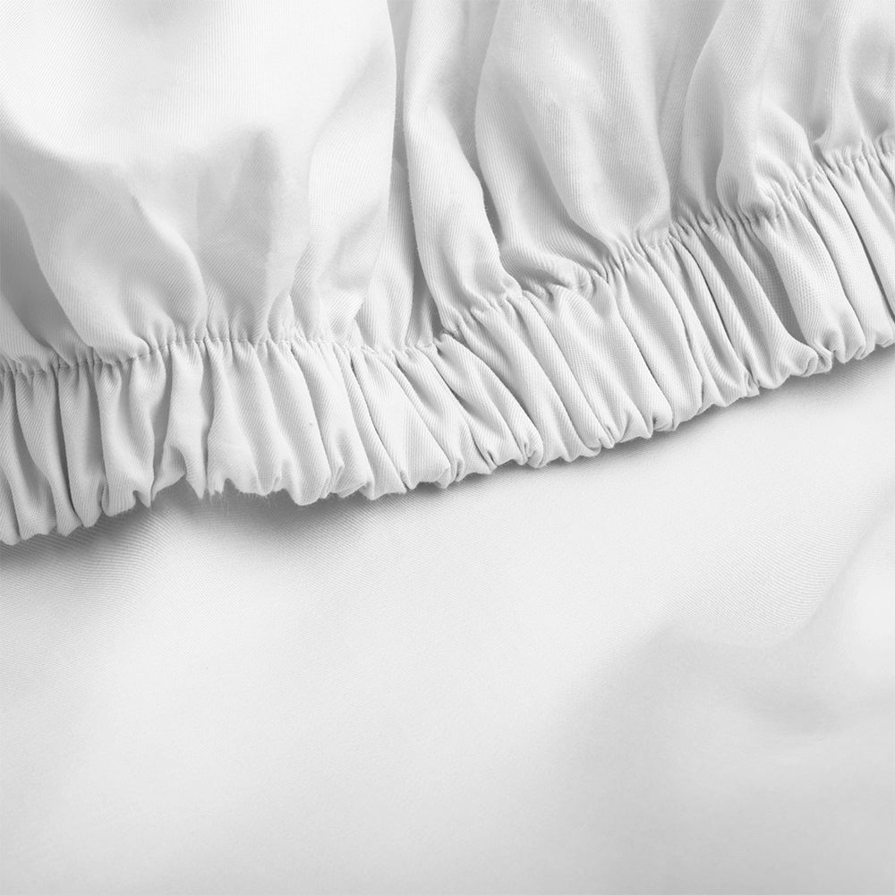 Fitted Sheet, CrispCool Cotton Final Sale, Cooling Comfort for Everyday Bedding, Bedroom Layering and Guest Beds, 4 Sizes and 5 Colors image 1