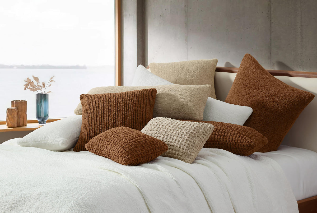 Decorative Pillow Sham, Snug Euro for Guest Rooms, Headboards and Everyday Bedroom Decor, 8 Color Options image 26
