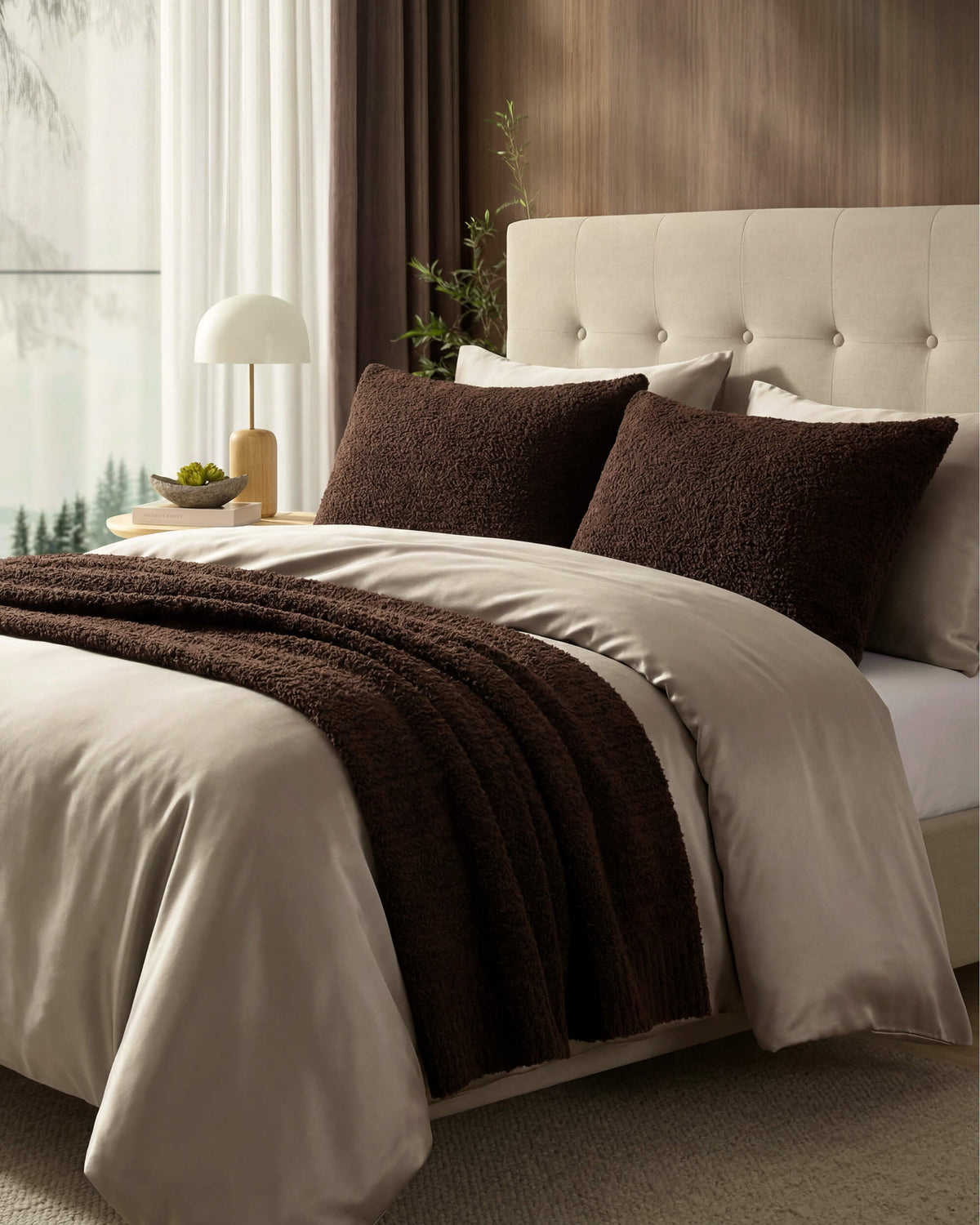 Decorative Pillow Sham Set, Snug, Machine-Washable Care for Guest Rooms, Headboards and Everyday Bedroom Decor, 2 Sizes and 8 Colors image 52
