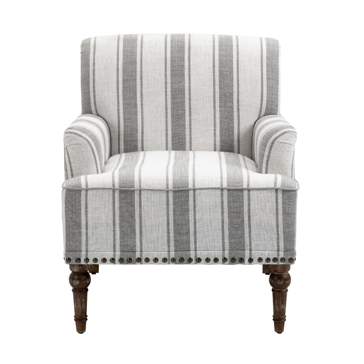 Upholstered Armchair, Pure Linen Upholstery, High-Density Foam for Bedroom Seating, Living Rooms and Home Study Spaces, 13 Color Options image 9
