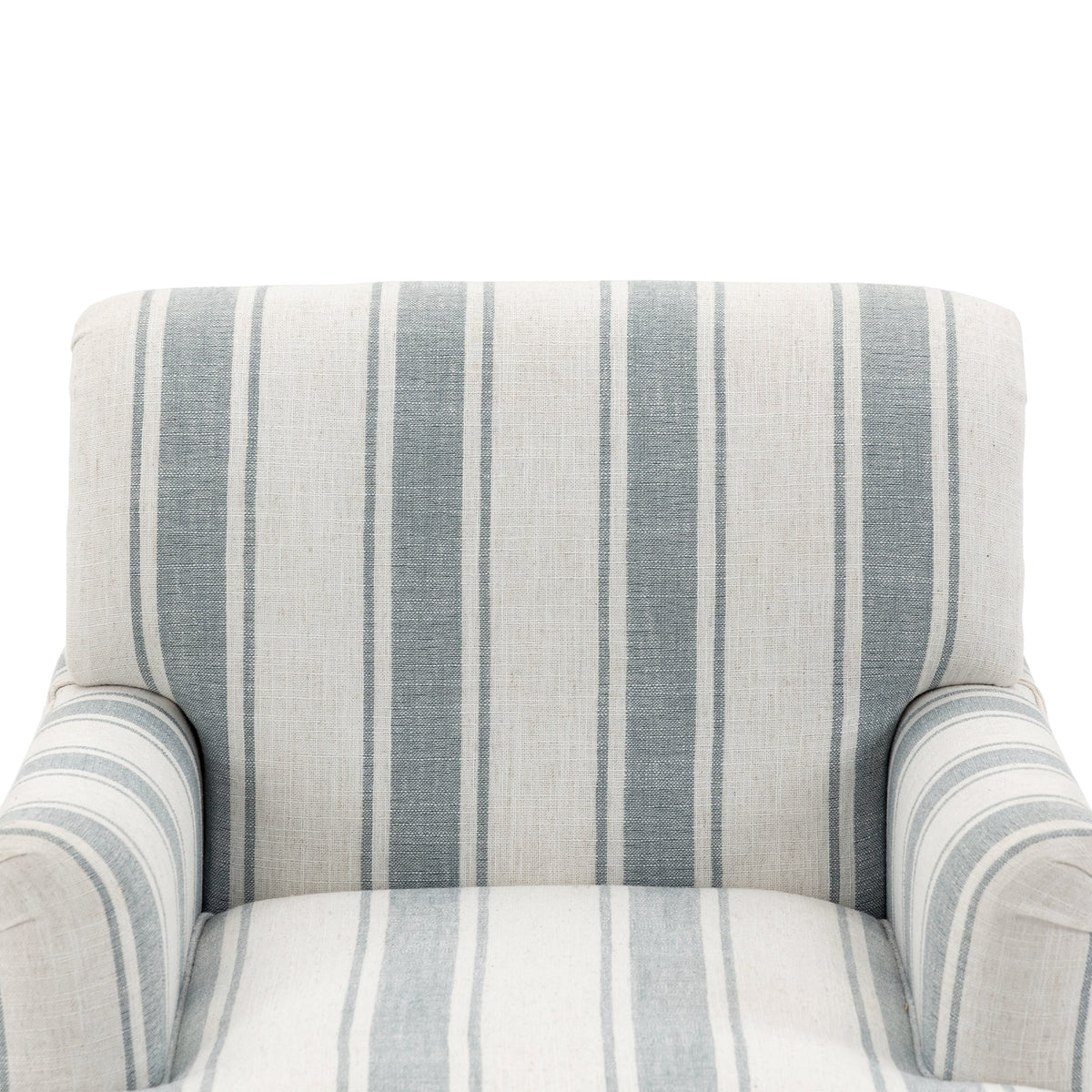 Upholstered Armchair, Pure Linen Upholstery, High-Density Foam for Bedroom Seating, Living Rooms and Home Study Spaces, 13 Color Options image 25