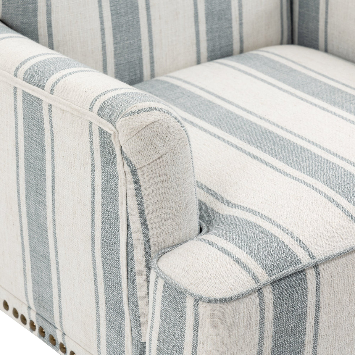 Upholstered Armchair, Pure Linen Upholstery, High-Density Foam for Bedroom Seating, Living Rooms and Home Study Spaces, 13 Color Options image 26