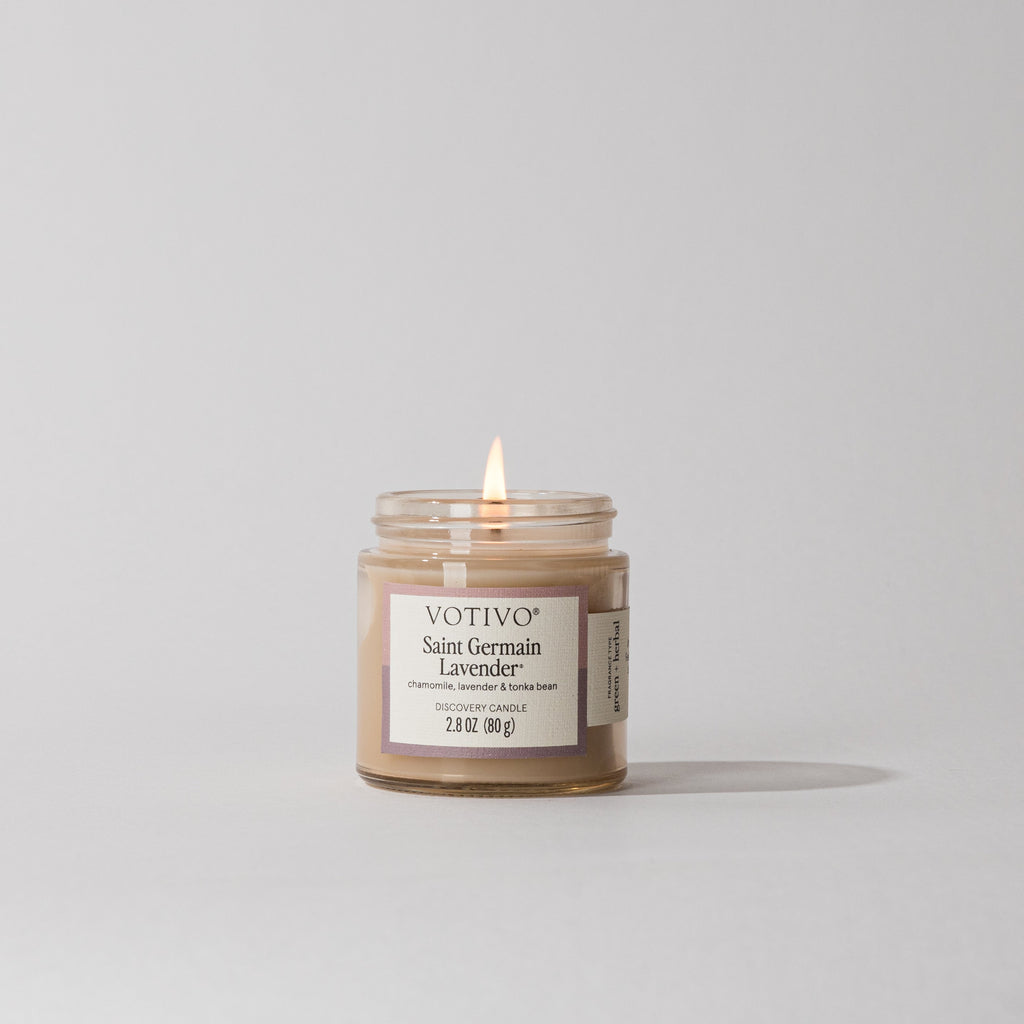 Decorative Candle, Saint Germain Lavender Discovery for Living Rooms, Bedrooms and Relaxing Evenings image 1