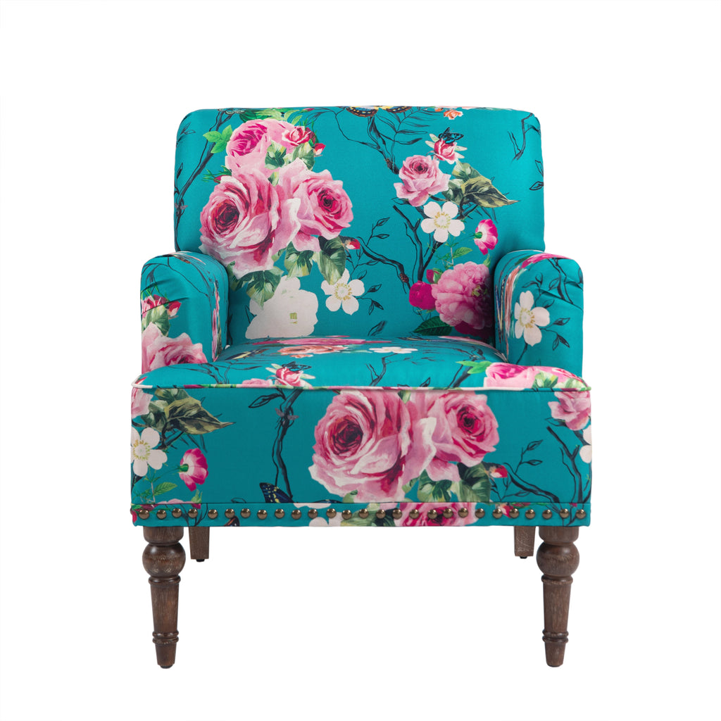 Upholstered Armchair, Pure Linen Upholstery, High-Density Foam for Bedroom Seating, Living Rooms and Home Study Spaces, 13 Color Options image 54