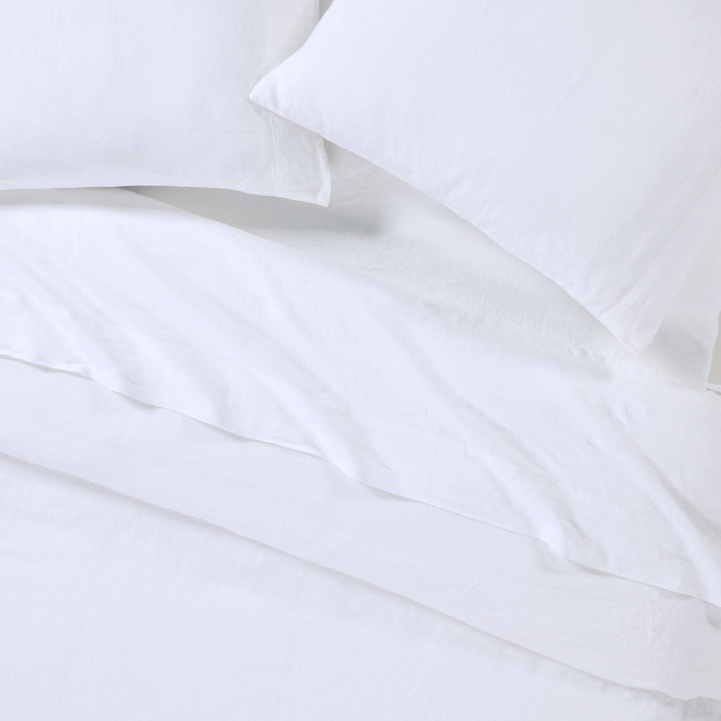 Pillowcase Set, LuxeWeave Linen, Breathable Construction, Hypoallergenic Comfort for Guest Rooms and Daily Bedroom Comfort image 7