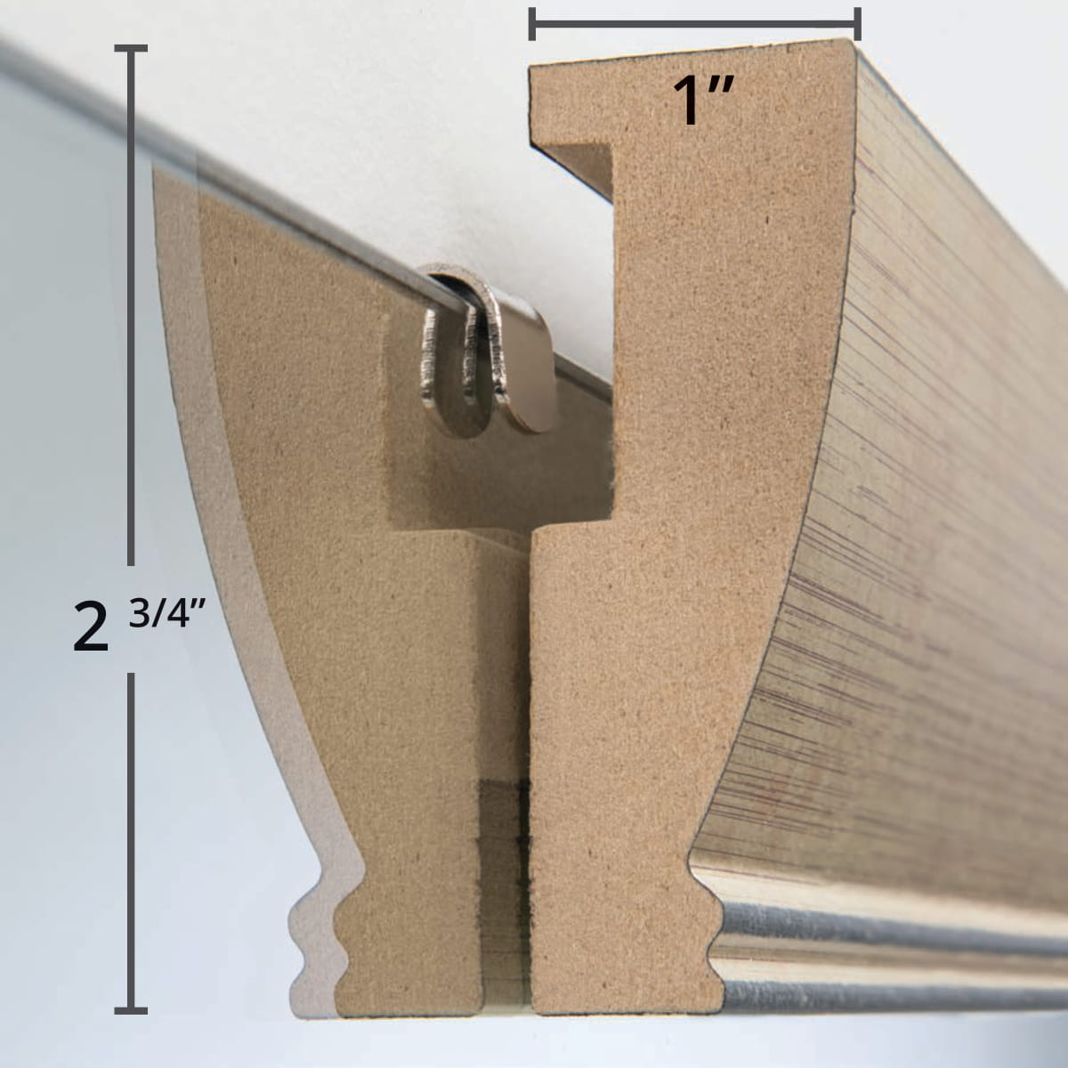 Mirror Frame Kit, Solana Modern Gold, MDF Construction for Existing Wall-Mounted Mirrors and Bathroom Refreshes, 12 Size Options image 8